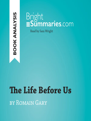 cover image of The Life Before Us by Romain Gary (Book Analysis)